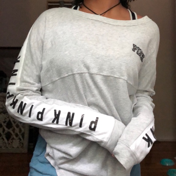 PINK Victoria's Secret Tops - Victoria’s Secret PINK long sleeve